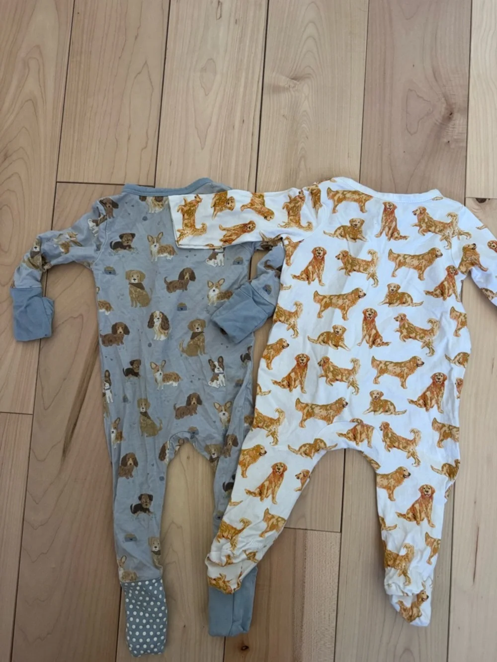 Baby Dog Print Onesie Bundle‎